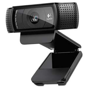 LOGITECH, INC. C920 HD Pro Webcam, 1080p, Black