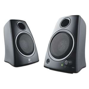 LOGITECH, INC. Z130 Compact 2.0 Stereo Speakers, 3.5mm Jack, Black