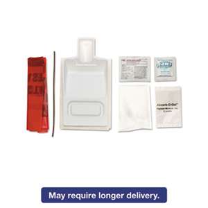 MEDLINE INDUSTRIES, INC. Biohazard Fluid Clean-Up Kit, 7 Pieces, Synthetic-Fabric Bag
