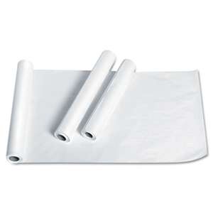 MEDLINE INDUSTRIES, INC. Exam Table Paper, Deluxe Crepe, 21" x 125ft, White, 12 Rolls/Carton