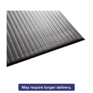 MILLENNIUM MAT COMPANY Air Step Antifatigue Mat, Polypropylene, 36 x 144, Black