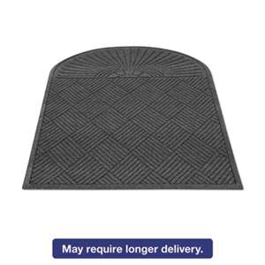 Guardian EGDSF030604 EcoGuard Diamond Floor Mat, Single Fan, 36 x 72, Charcoal