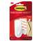 3M/COMMERCIAL TAPE DIV. Spring Hook, 1 1/8w x 3/4d x 3h, White, 1 Hook/Pack