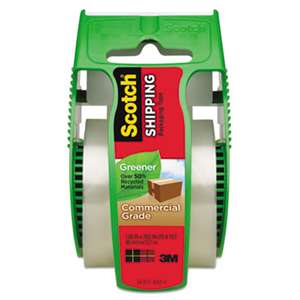 Scotch 175G Greener Commercial Grade Packaging Tape, 1.88" x 19.4yds, 1 1/2" Core