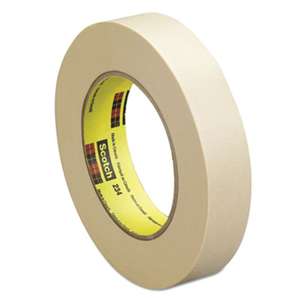 Scotch 23434 General Purpose Masking Tape 234, 18mm x 55m, 3" Core, Tan