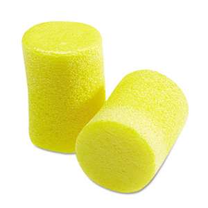 3M/COMMERCIAL TAPE DIV. EúAúR Classic Earplugs, Pillow Paks, Uncorded, Foam, Yellow, 30 Pairs