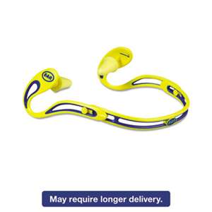3M 3222000 E·A·R Swerve Banded Hearing Protector, Corded, Yellow