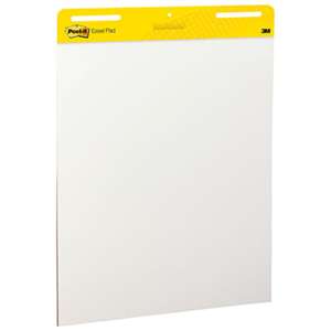 3M/COMMERCIAL TAPE DIV. Self Stick Easel Pads, 25 x 30, White, 2 30 Sheet Pads/Carton