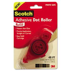 Scotch 6055R Adhesive Dot Refill, .3 in x 49ft