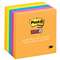 3M/COMMERCIAL TAPE DIV. Pads in Rio de Janeiro Colors, 3 x 3, 90-Sheet, 5/Pack