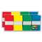 3M/COMMERCIAL TAPE DIV. Page Flags in Portable Dispenser, Standard, 160 Flags/Dispenser