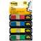 3M/COMMERCIAL TAPE DIV. Small Page Flags in Dispensers, Four Colors, 35/Color, 4 Dispensers/Pack