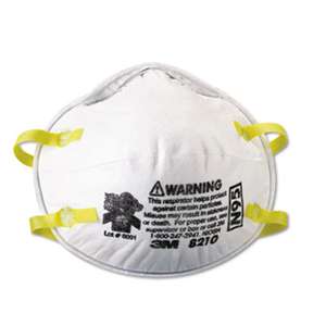 3M/COMMERCIAL TAPE DIV. Lightweight Particulate Respirator 8210, N95, 20/Box