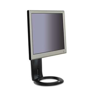 3M/COMMERCIAL TAPE DIV. Easy-Adjust LCD Monitor Stand, 8 1/2 x 5 1/2 x 8 1/2 to 13 1/2, Black