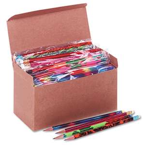 MOON PRODUCTS Woodcase Pencil, Treasure Assortment, HB #2, 144/Box