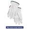 MCR SAFETY Grain Goatskin Driver Gloves, White, Medium, 12 Pairs