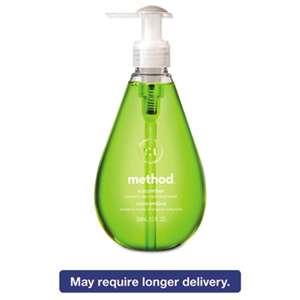 METHOD PRODUCTS INC. Gel Hand Wash, Cucumber, 12 oz Pump Bottle