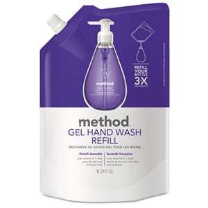 METHOD PRODUCTS INC. Gel Hand Wash Refill, French Lavender, 34 oz Pouch