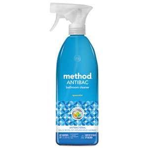 METHOD PRODUCTS INC. Antibacterial Spray, Bathroom, Spearmint, 28oz Bottle