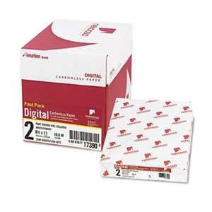 NEKOOSA COATED PRODUCTS LLC Fast Pack Digital Carbonless Paper, 8-1/2 x 11, White/Canary, 2500/Carton