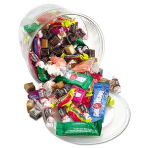 OFFICE SNAX, INC. Soft & Chewy Mix, Assorted Soft Candy, 2 lb Resealable Plastic Tub