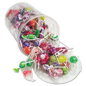 OFFICE SNAX, INC. Top o' the Line Pops, Candy, 3.5lb Tub