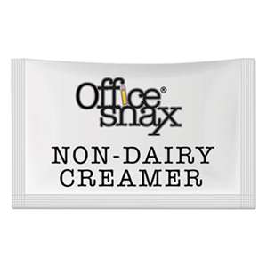 OFFICE SNAX, INC. Premeasured Single-Serve Packets, Powder Non-Dairy Creamer, 800/Carton