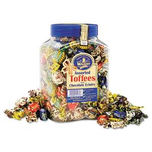 WALKER'S NONSUCH LIMITED Assorted Toffee, 2.75lb Plastic Tub