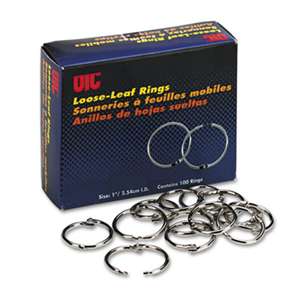 OFFICEMATE INTERNATIONAL CORP. Officemate Book Rings, 1", 100/Box