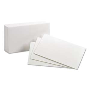 ESSELTE PENDAFLEX CORP. Unruled Index Cards, 3 x 5, White, 100/Pack