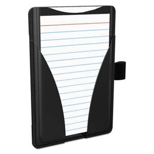 ESSELTE PENDAFLEX CORP. At Hand Note Card Case, 25 Capacity, 3 3/4d x 5 1/2w, Black