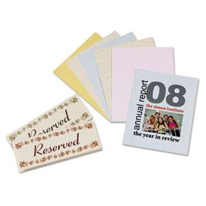 PACON CORPORATION Array Card Stock, 65 lb., Letter, Assorted Parchment Colors, 100 Sheets/Pack