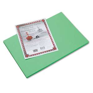 PACON CORPORATION Riverside Construction Paper, 76 lbs., 12 x 18, Green, 50 Sheets/Pack