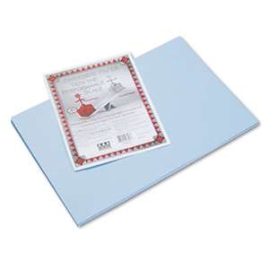 PACON CORPORATION Riverside Construction Paper, 76 lbs., 12 x 18, Light Blue, 50 Sheets/Pack