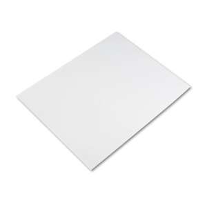 PACON CORPORATION Peacock Four-Ply Railroad Board, 22 x 28, White, 25/Carton