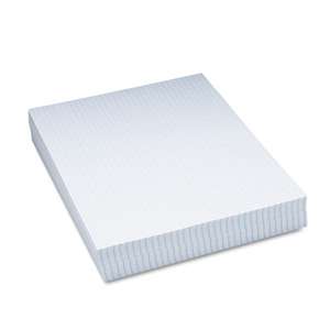 PACON CORPORATION Composition Paper, 1/4" Quadrille, 16 lbs., 8-1/2 x 11, White, 500 Sheets/Pack