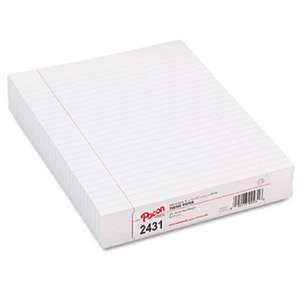 PACON CORPORATION Composition Paper With Red Rule, 16 lbs., 8 x 10-1/2, White, 500 Sheets/Pack