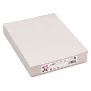 PACON CORPORATION White Newsprint, 30 lbs., 9 x 12, White, 500 Sheets/Pack