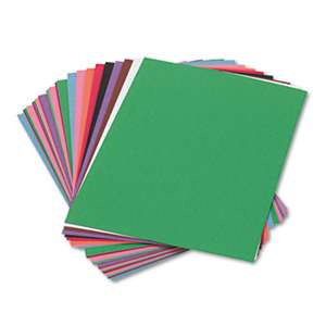 PACON CORPORATION Construction Paper, 58 lbs., 9 x 12, Assorted, 50 Sheets/Pack