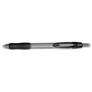 SANFORD Profile Ballpoint Retractable Pen, Black Ink, Bold, Dozen