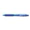 PENTEL OF AMERICA WOW! Retractable Ballpoint Pen, 1mm, Blue Barrel/Ink, Dozen