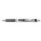 PENTEL OF AMERICA EnerGel RTX Retractable Liquid Gel Pen, .7mm, Black/Gray Barrel, Black Ink