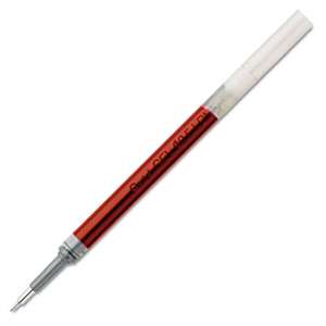 PENTEL OF AMERICA Refill for Pentel EnerGel Retractable Liquid Gel Pens, Fine, Red Ink