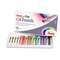 PENTEL OF AMERICA Oil Pastel Set With Carrying Case,16-Color Set, Assorted, 16/Set