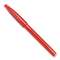 PENTEL OF AMERICA Sign Pen Fine Point Color Marker, Bullet Tip, .7mm, Red Barrel/Ink, Dozen