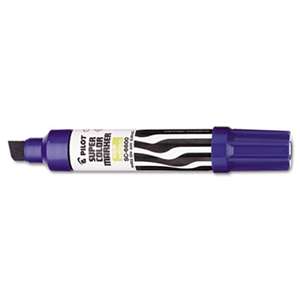 PILOT CORP. OF AMERICA Jumbo Refillable Permanent Marker, Chisel Tip, Blue