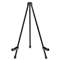 QUARTET MFG. Tabletop Instant Easel, 14" High, Steel, Black