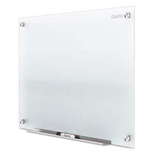 QUARTET MFG. Infinity Glass Marker Board, Frosted, 24 x 18