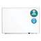 QUARTET MFG. Matrix Magnetic Boards, Painted Steel, 34 x 23, White, Aluminum Frame