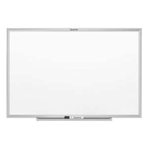 QUARTET MFG. Classic Melamine Whiteboard, 72 x 48, Silver Aluminum Frame